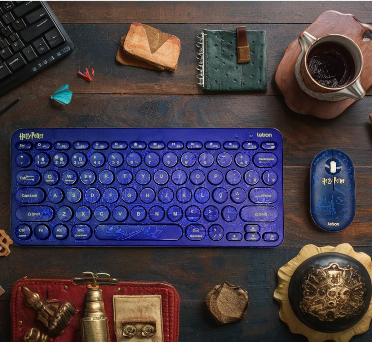 Teclado e Mouse Harry Potter